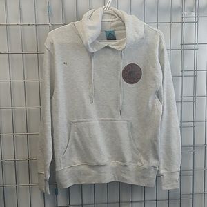 Coastal Culture Big Bear Trading Company women's hoodie size XS White